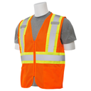 Delta Plus S383P Class 2 Zipper Contrast Safety Vest – Apparel