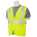 Delta Plus S388Z Class 2 Solid Zipper Safety Vest – Apparel
