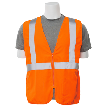 Delta Plus S388Z Class 2 Solid Zipper Safety Vest – Apparel
