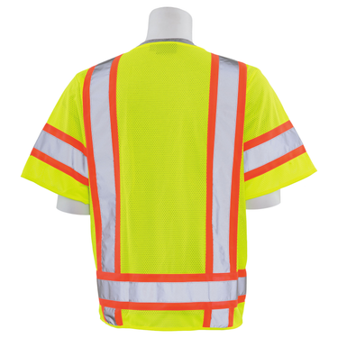Delta Plus S680 Class 3 Contrast Zipper Surveyor Vest – Apparel
