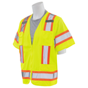 Delta Plus S680 Class 3 Contrast Zipper Surveyor Vest – Apparel