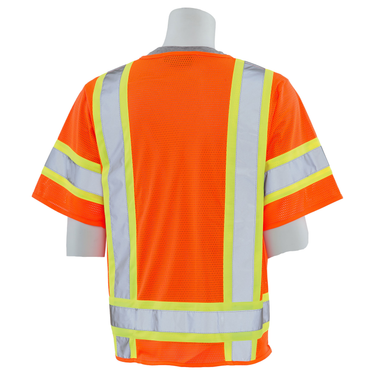 Delta Plus S680 Class 3 Contrast Zipper Surveyor Vest – Apparel