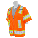 Delta Plus S680 Class 3 Contrast Zipper Surveyor Vest – Apparel