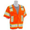 Delta Plus S680 Class 3 Contrast Zipper Surveyor Vest – Apparel