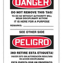 OSHA Danger Tags By-The-Roll: Blank – Lockout/Tagout