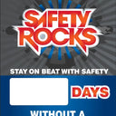 Magnetic Faces: Safety Rocks - Stay On Beat With Safety _ Days Without A Lost Time Accident – Signs & Labels
