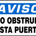 OSHA Notice Safety Sign: Do Not Block This Door – Signs & Labels