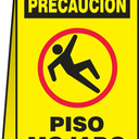 OSHA Caution Safety Sign: Wet Floor - Pisa Mojado – Signs & Labels