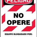 OSHA Danger Lockout Tag: Do Not Operate - Equipment Locked Out By – Lockout/Tagout