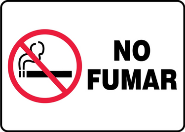 Safety Sign: No Smoking with Graphic – Signs & Labels