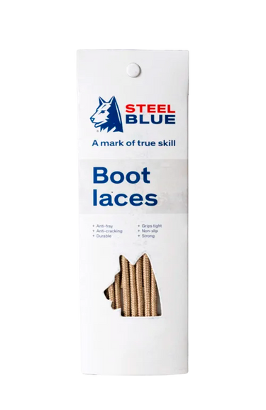 Steel Blue Nylon Laces – Footwear