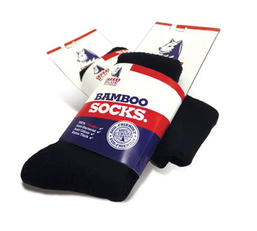 Steel Blue Bamboo Socks – Footwear