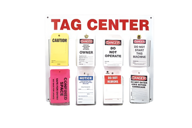 Tag Center Board – Lockout/Tagout
