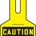 OSHA Caution Safety Tag: Blank - Loop 'n Strap – Lockout/Tagout