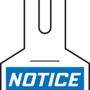 OSHA Notice Safety Tag: Blank - Loop 'n Strap – Lockout/Tagout