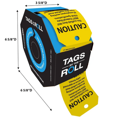 Caution Tags By-The-Roll: Do Not Alter – Lockout/Tagout