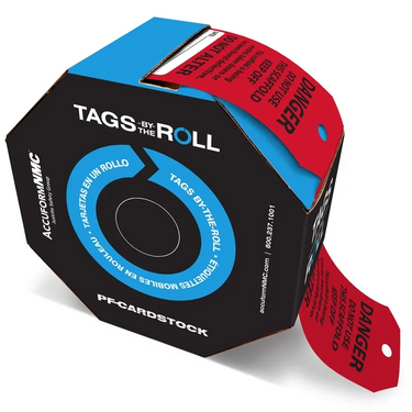 Danger Tags By-The-Roll: Do Not Use This Scaffold Keep Off – Lockout/Tagout