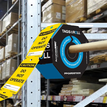 OSHA Caution Tags By-The-Roll: Do Not Operate – Lockout/Tagout