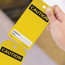 OSHA Caution Tags By-The-Roll: Blank – Lockout/Tagout