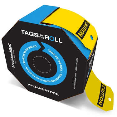 OSHA Caution Tags By-The-Roll: Blank – Lockout/Tagout