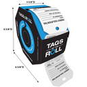 Tags By-The-Roll: Energy Isolation Tag – Lockout/Tagout