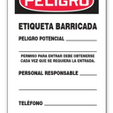 OSHA Danger Tags By-The-Roll: Barricade Tag – Lockout/Tagout
