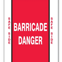 Tags By-The-Roll: Barricade Hazard Tag – Lockout/Tagout
