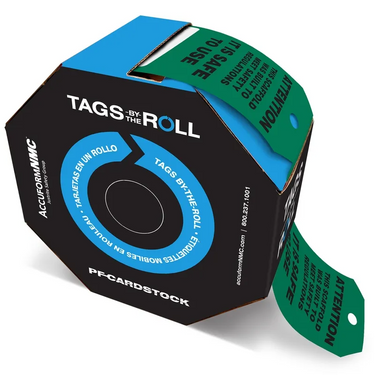 Tags By-The-Roll: Attention - Scaffold Is Safe To Use – Lockout/Tagout