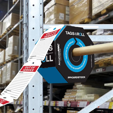 Safety Tags By-The-Roll: Out Of Service – Lockout/Tagout