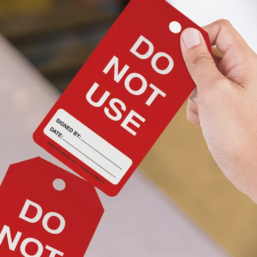 Tags By-The-Roll: Do Not Use – Lockout/Tagout