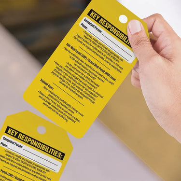 Safety Tags By-The-Roll: Scaffold Inspection – Lockout/Tagout