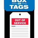 Box of Tags: Out Of Service – Lockout/Tagout