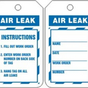 Inspection Status Safety Tag: Air Leak – Lockout/Tagout