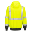 Portwest UB315 Class 3 Black Bottom Zip-Up Sweatshirt – Apparel