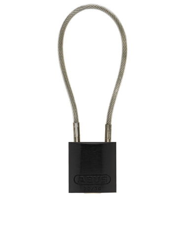 ABUS 72/30 Aluminum Safety Padlock with Steel Cable Shackle – Lockout/Tagout