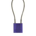 ABUS 72/30 Aluminum Safety Padlock with Steel Cable Shackle – Lockout/Tagout