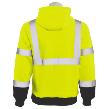 Delta Plus W376B Class 3 Black Bottom Hoodie – Apparel