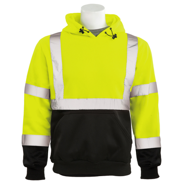 Delta Plus W376B Class 3 Black Bottom Hoodie – Apparel
