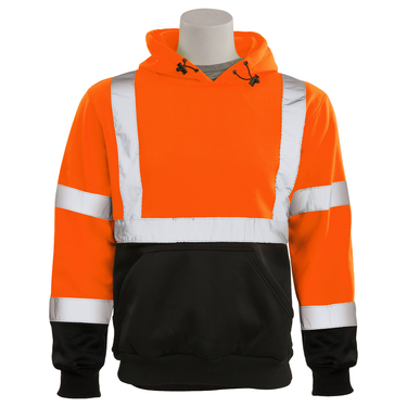 Delta Plus W376B Class 3 Black Bottom Hoodie – Apparel