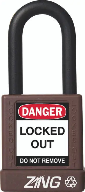 ZING Recyclockout Safety Padlock – Lockout/Tagout