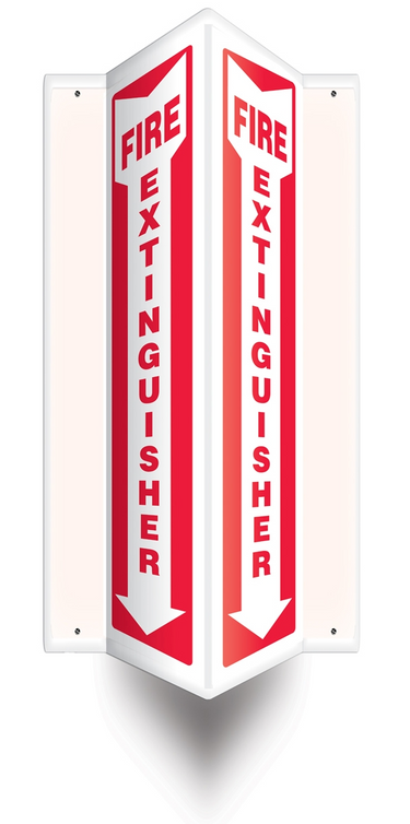 Projection Sign: Fire Extinguisher – Signs & Labels