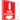 Projection Sign: Fire Extinguisher (White on Red) – Signs & Labels