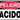 OSHA Danger Safety Sign: Acid – Signs & Labels
