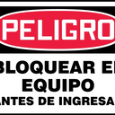 OSHA Danger Safety Sign: Lock Out Equipment Before Entering – Signs & Labels
