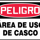 OSHA Danger Safety Sign: Hard Hat Area – Signs & Labels