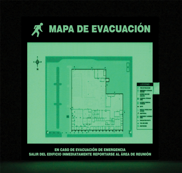 Emergency Evacuation Signs Map Holders: In Case Of Emergency – Signs & Labels