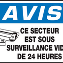 OSHA Notice Safety Sign: This Area Is Under 24 Hour Video Surveillance – Signs & Labels