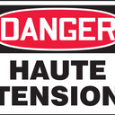 OSHA Danger Safety Sign: High Voltage – Signs & Labels