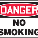 OSHA Danger Safety Sign: No Smoking – Signs & Labels