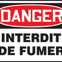 OSHA Danger Safety Sign: No Smoking – Signs & Labels